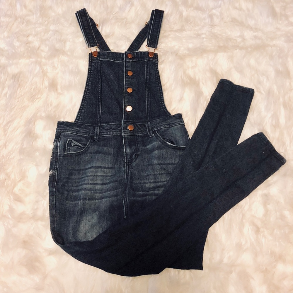 Skinny Jeans Overalls